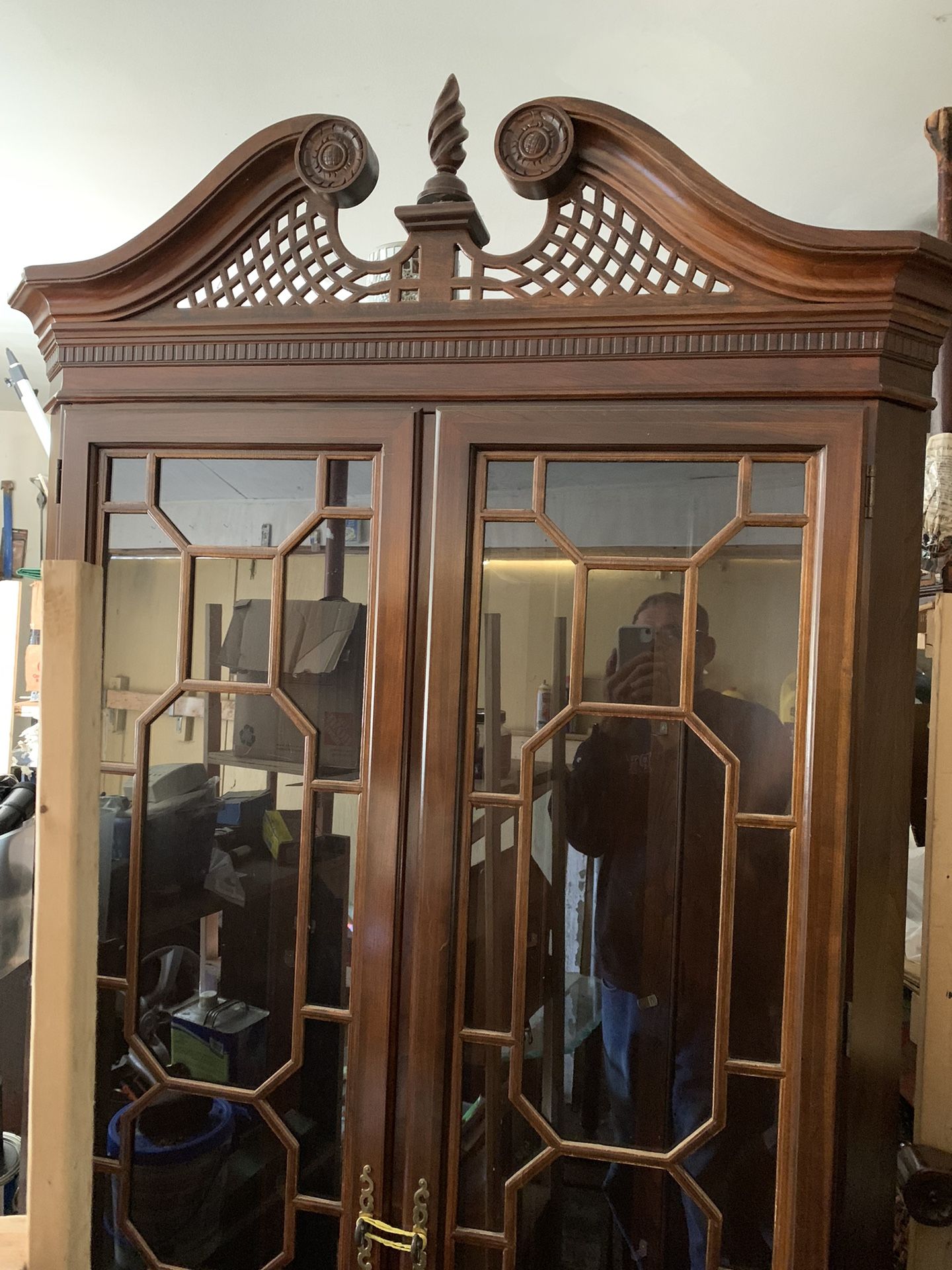 Antique Corner Cabinet