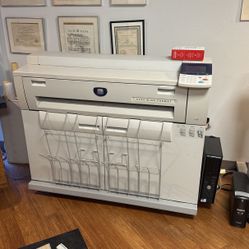 6204 Xerox Wide Format Printer Scanner