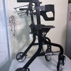 Nitro Sprint Foldable Walker With Seat