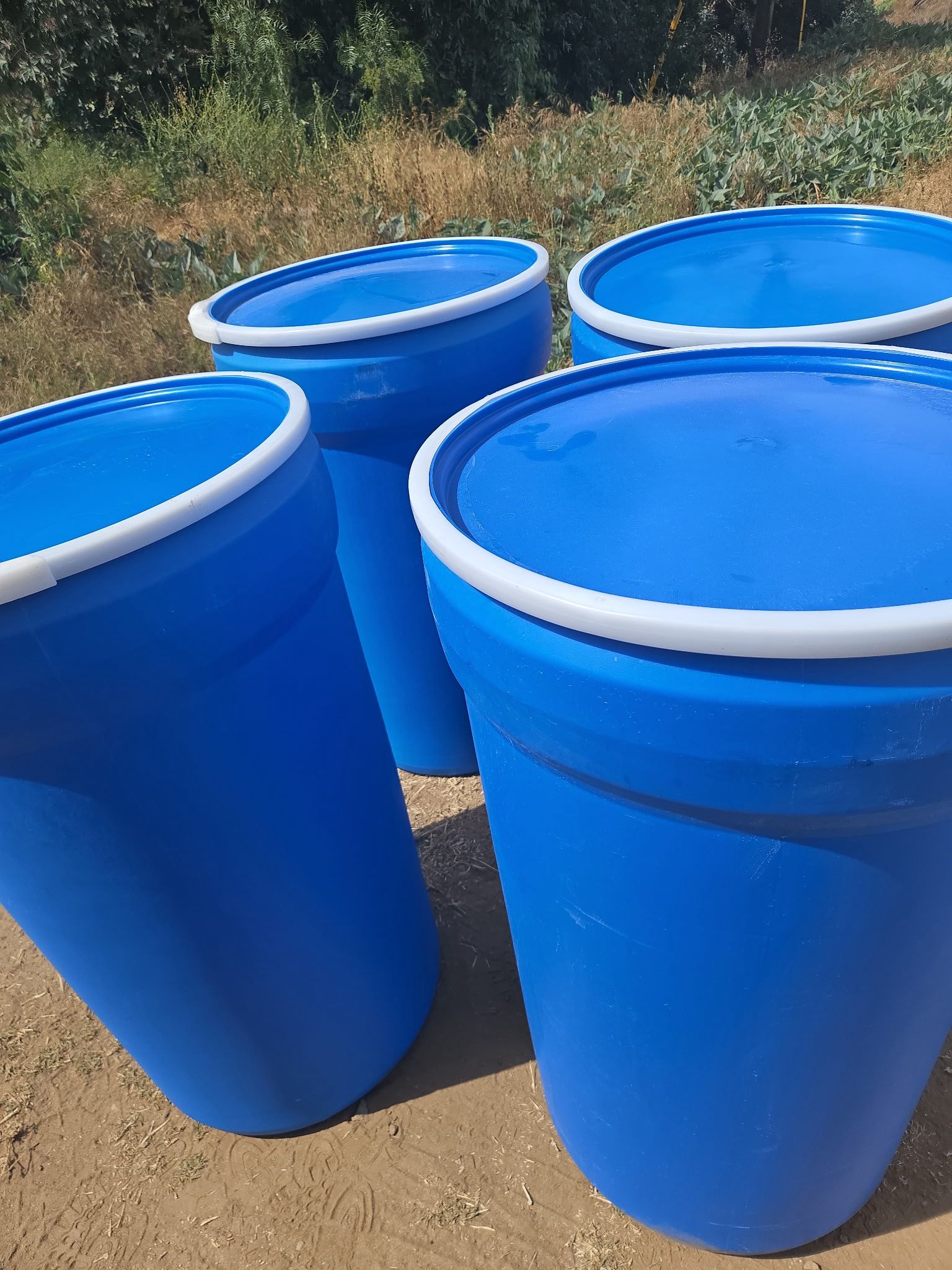 55 Gal Open Top Drums
