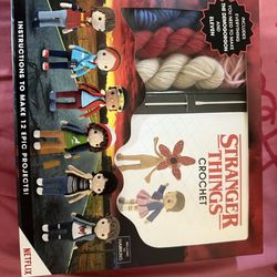 stranger things crochet kit