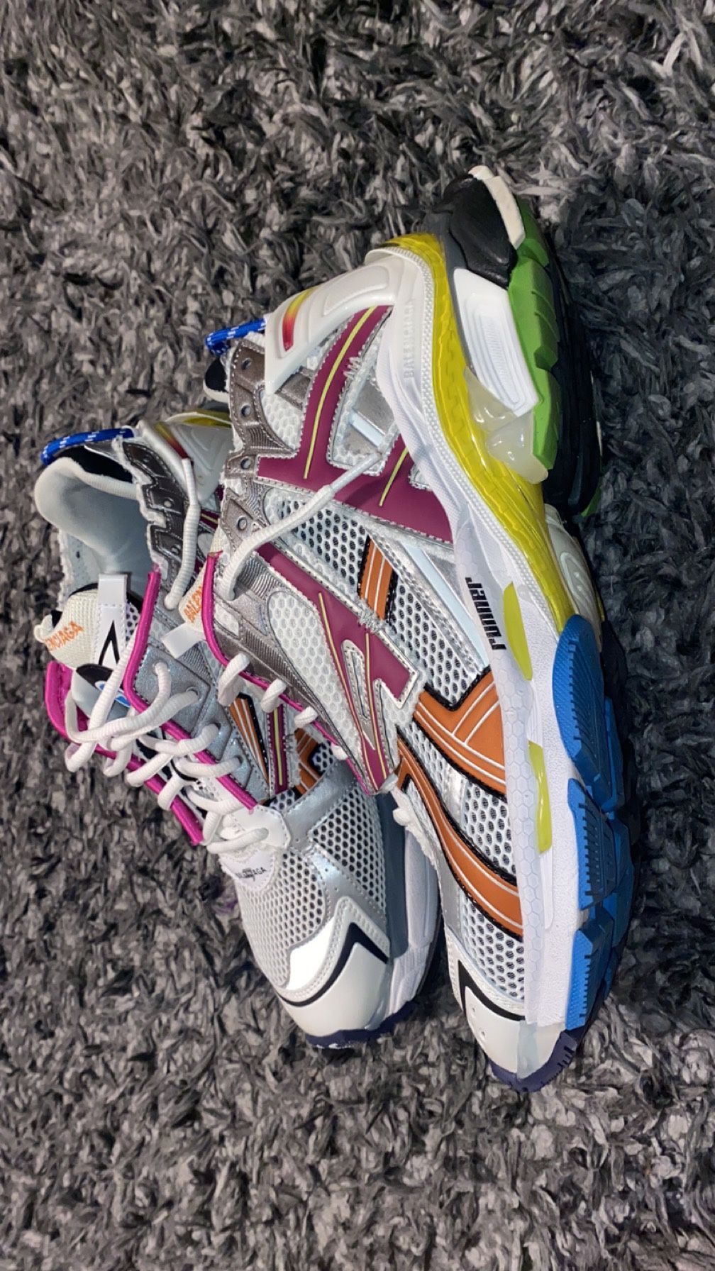 Balenciaga Runners Rainbow