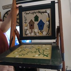 2  Vintage  Bird House Chairs  Need To Go For 20.00