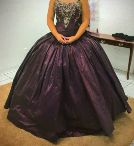 Purple Quinceanera/Prom Dress