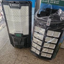 2 Large Solar led lights
