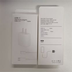IPhone Charger And Adapter USB-C Fast Charger, New In Box