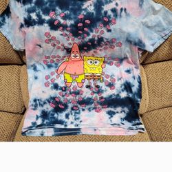 Nickelodeon SpongeBob SquarePants Size Large Tie Dye Shirt