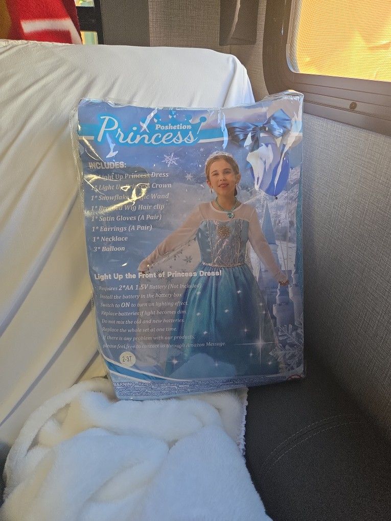 Princess Costume 2 -3T