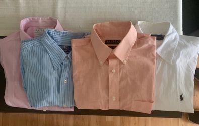 Ralph Lauren shirts size M. 15 1/2. $35 each.  Fontainbleau area