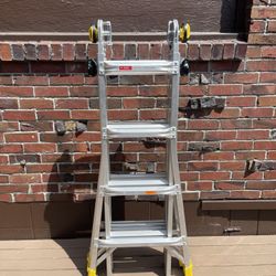 Gorilla Multi Position Ladder- 18 Ft Reach
