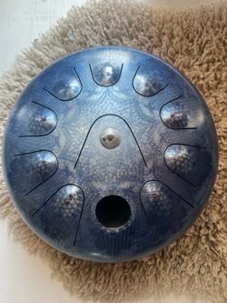 Akebono 10-Note Steel Tongue Drum made by Touch Tone Tanks.