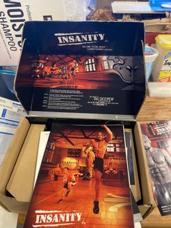 Brand new insanity workout kit with DVD, etc.