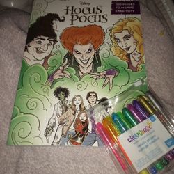 Coloring Book And Pens/Markers