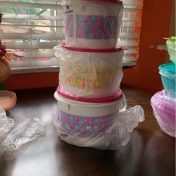 Tupperware Set De 3 Piezas $30
