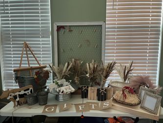 Large Farmhouse Rustic Style Decor Bundle