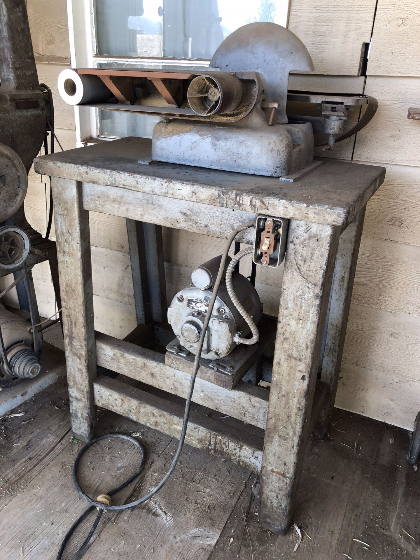 POWER KING BELT DISC SANDER