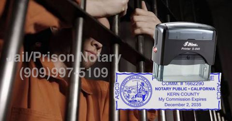 Prison Notary Stamp