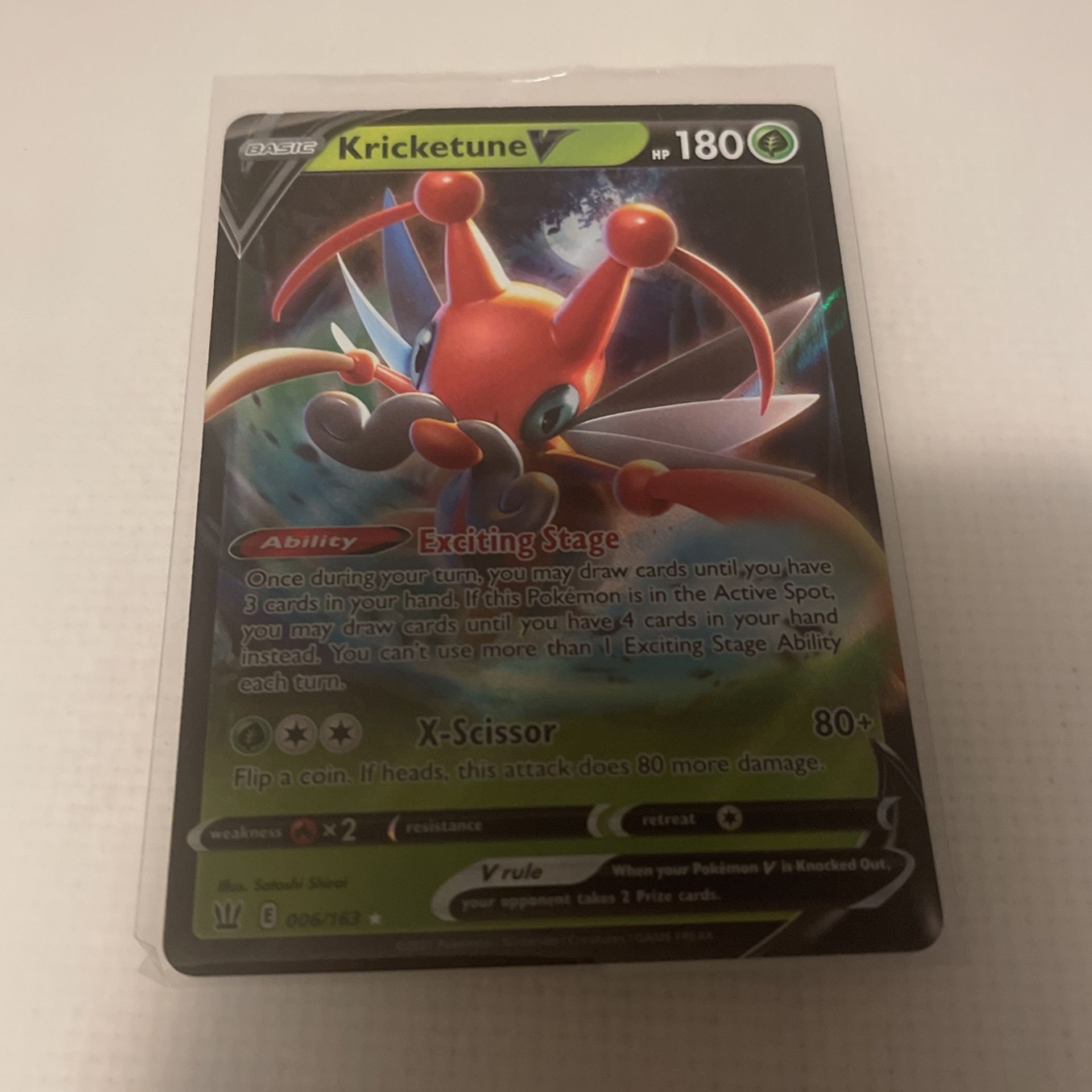 Pokémon Kricketune V 6/163