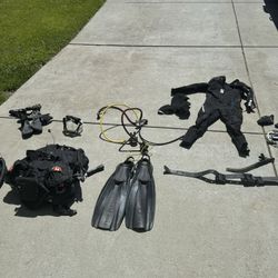 ready to go scuba set 