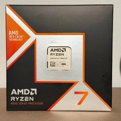 AMD Ryzen 7 9800X3D 8-Core 16-Thread CPU - Sealed