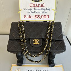 Chanel Vintage Flap Bag 
