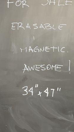 Magnetic Blackboard for Chalk Or Liquid Ink