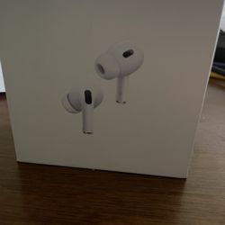 AirPod Pro Second Generation With Active Noise Cancellation.