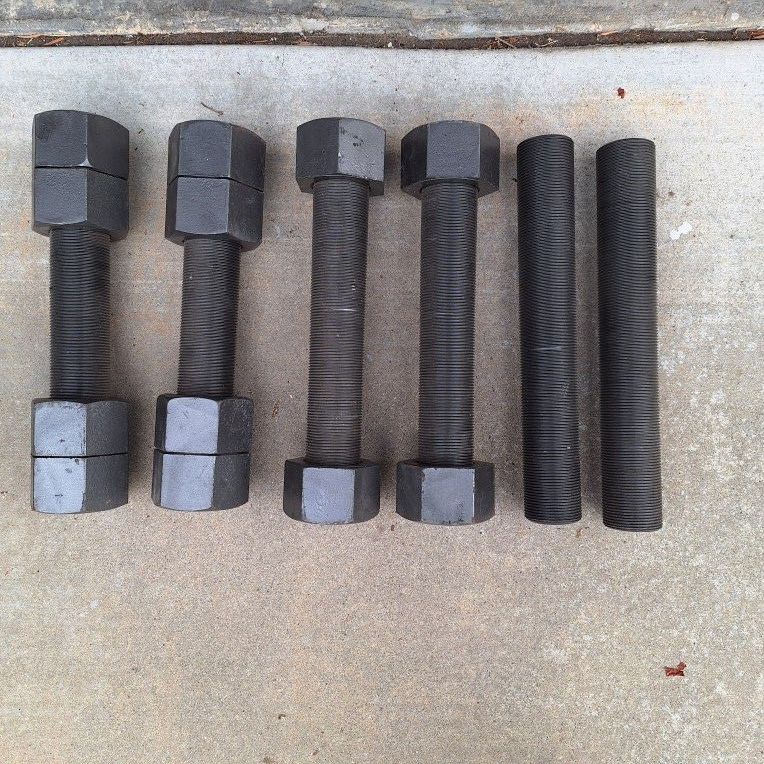 188 lb Nut And Bolt Dumbell Set