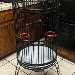 Wrought Iron Bird Cage
