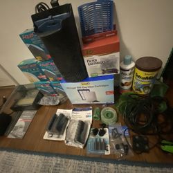 Fish tank and turtle tank accessories 