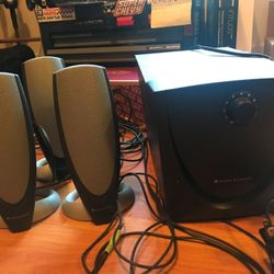 Altec Lansing Ada745 4-piece Multimedia Computer Speakers W Subwoofer