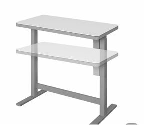 Tresanti Geller 47” Electric Adjustable Standing Desk – White