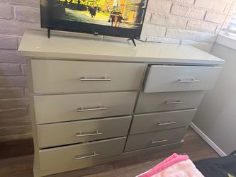 Gray dresser