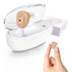Hearing Amplifier Aid Rechargeable Hearing Aid for Seniors & Adults Noise Cancel