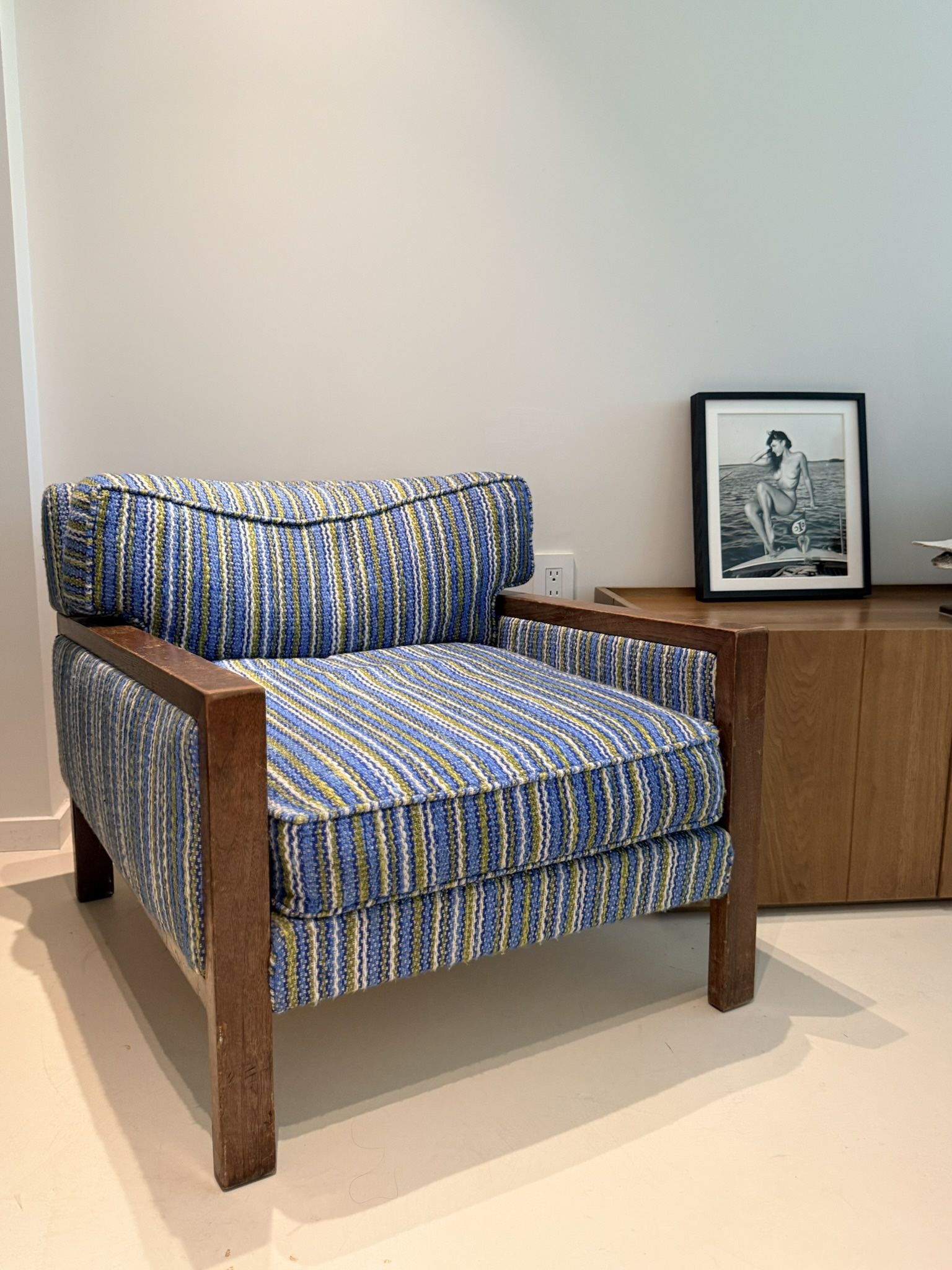 Two Mid Century Club Chairs