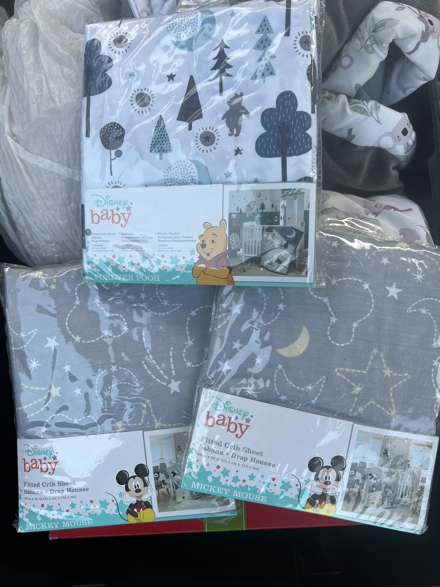 Baby Fitted Crib Sheets 