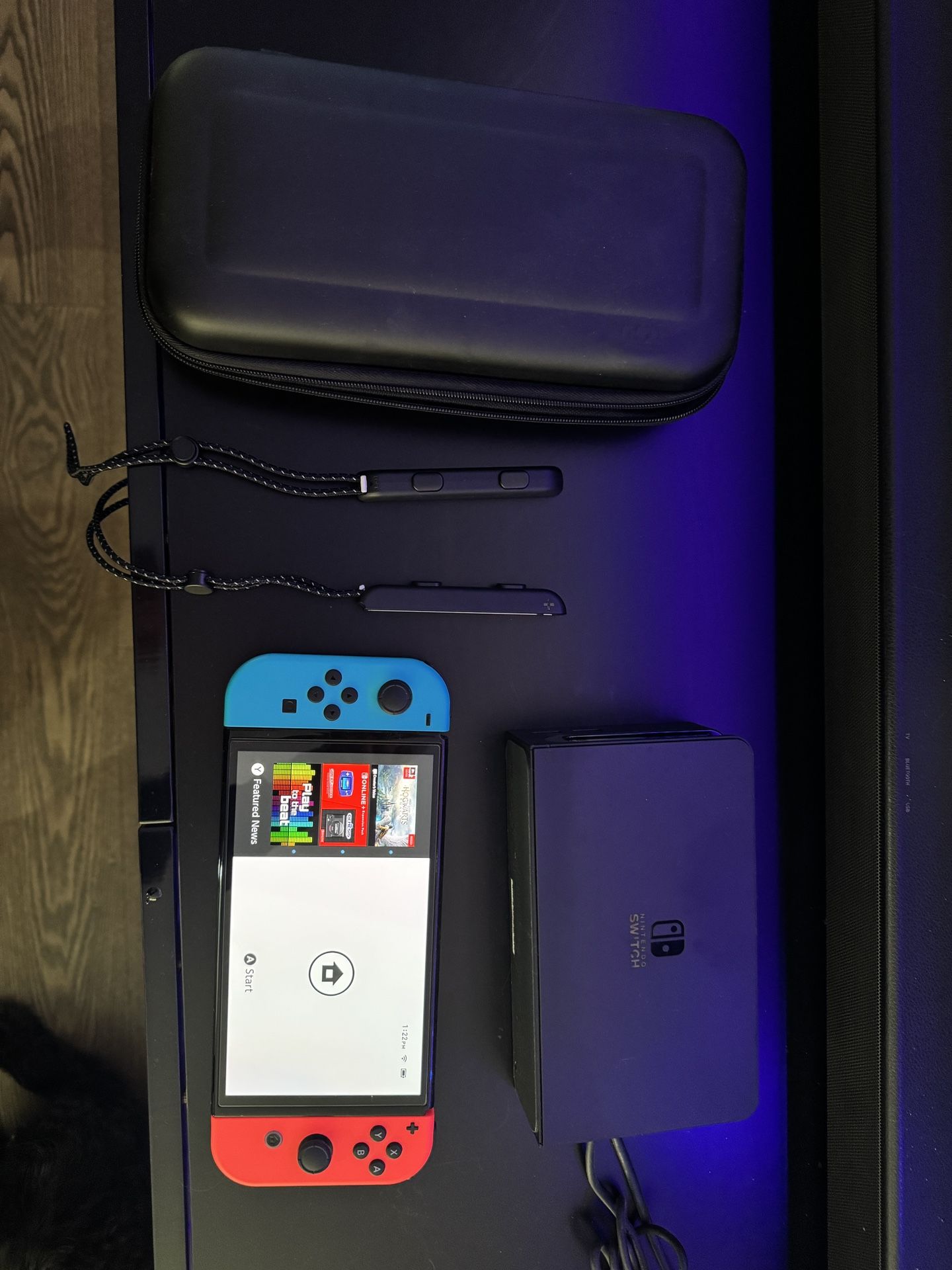 Nintendo Switch with Carrying Case