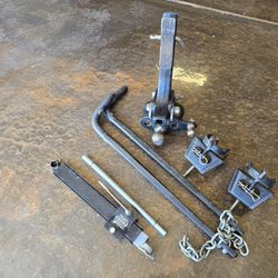 Pro Series Anti-sway Load Leveling Weight Distribution Tow Hitch 