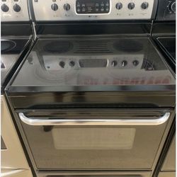 Frigidaire glasstop stainless steel stove