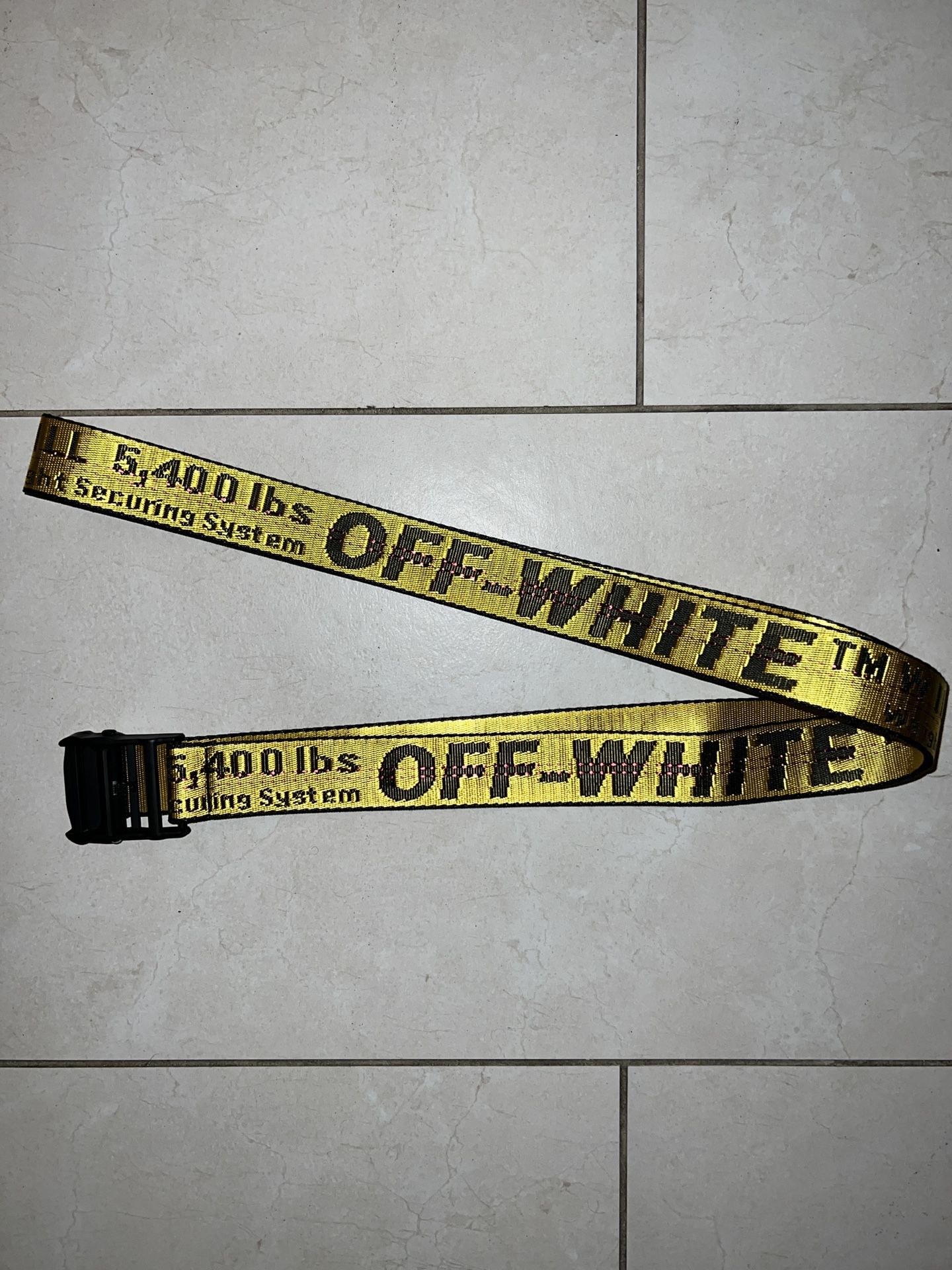 Off white belt