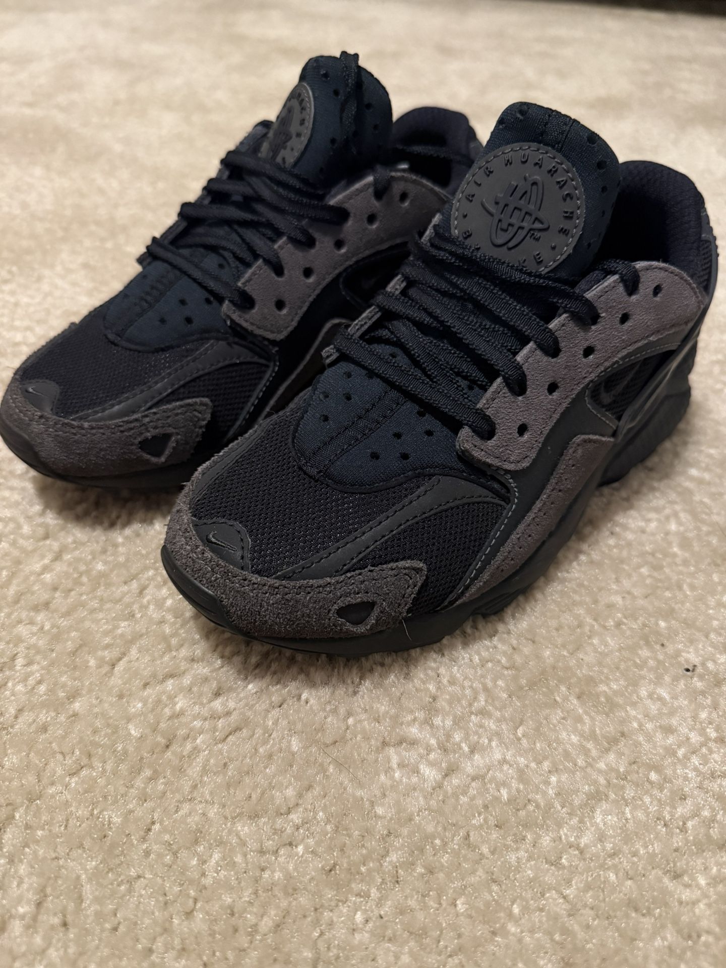 Nike Air Huarache Runner Black Anthracite Size 4.5