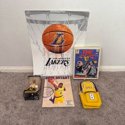 Lakers Memorabilia Set