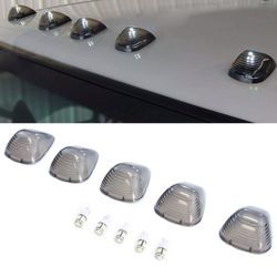 For Ford F250 F350 F450 F550 Smoked Cab Lens Plus LED Bulbs