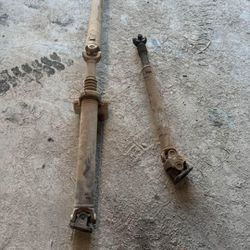 2003-2007 ford f-350 f-250 4x4 front and rear driveshaft