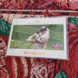 Jim Thome Chicago White Sox Baseball Cards 