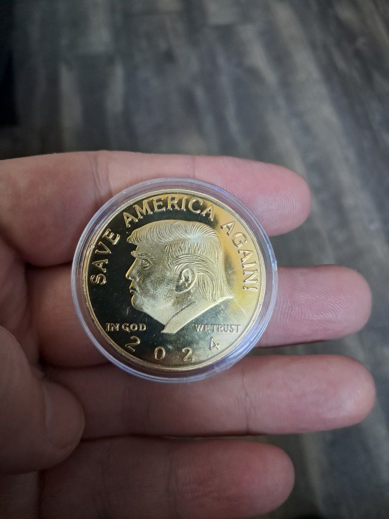 Donald Trump Gold Coin US President