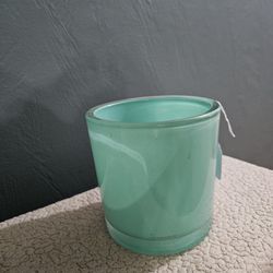 Green Candle Holder For Candle Making Or Decor