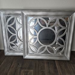 Decorative Wall Mirrors Set Of 2
