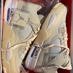 Offwhite Jordan 4 ‘sail’