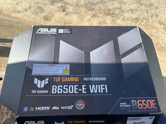ASUS TUF Gaming B650E-E WIFI AMD AM5 B650 ATX Motherboard 9000 Series CPU Ready